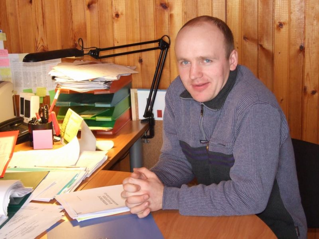 ZEMNIEKS ALGOTĀ DARBĀ. Māris Usāns pārliecināts, ka Zalvei ir nāktone. 