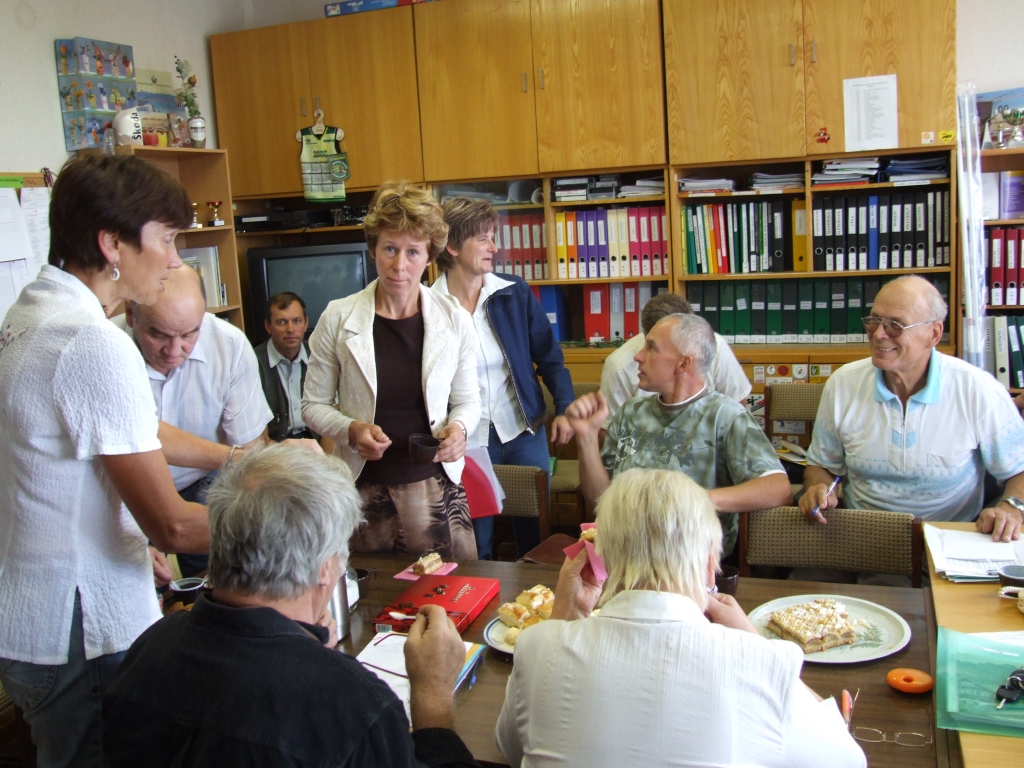 Diskusiju virpulī. Aizkraukles rajona treneri diskutē par paveikto un turpmāk darāmo.