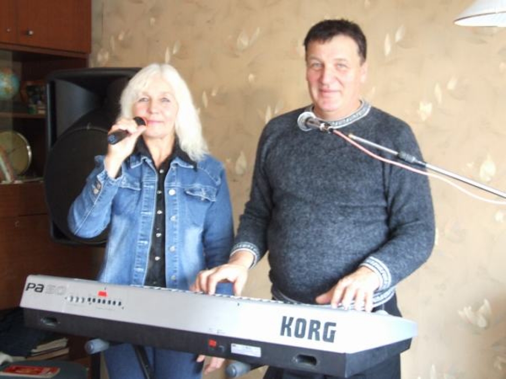 Par prieku sev un citiem. Duets “Zemeņu lauks” — Laimdota un Benjamiņš Lesinski.