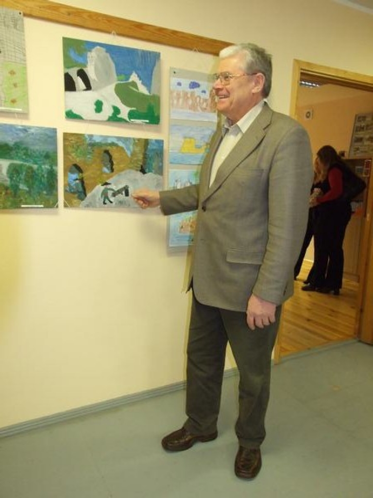  Iepatikušies. Kokneses pagasta padomes priekšsēdētājam Viesturam Cīrulim šie divi darbi patīk vislabāk.