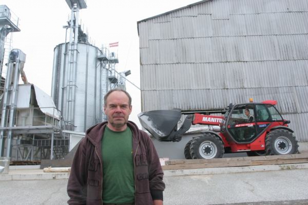 KONKURSA FINĀLISTS. Neretas zemnieku saimniecības “Ģēģeri” īpašnieks Juris Pundurs. 