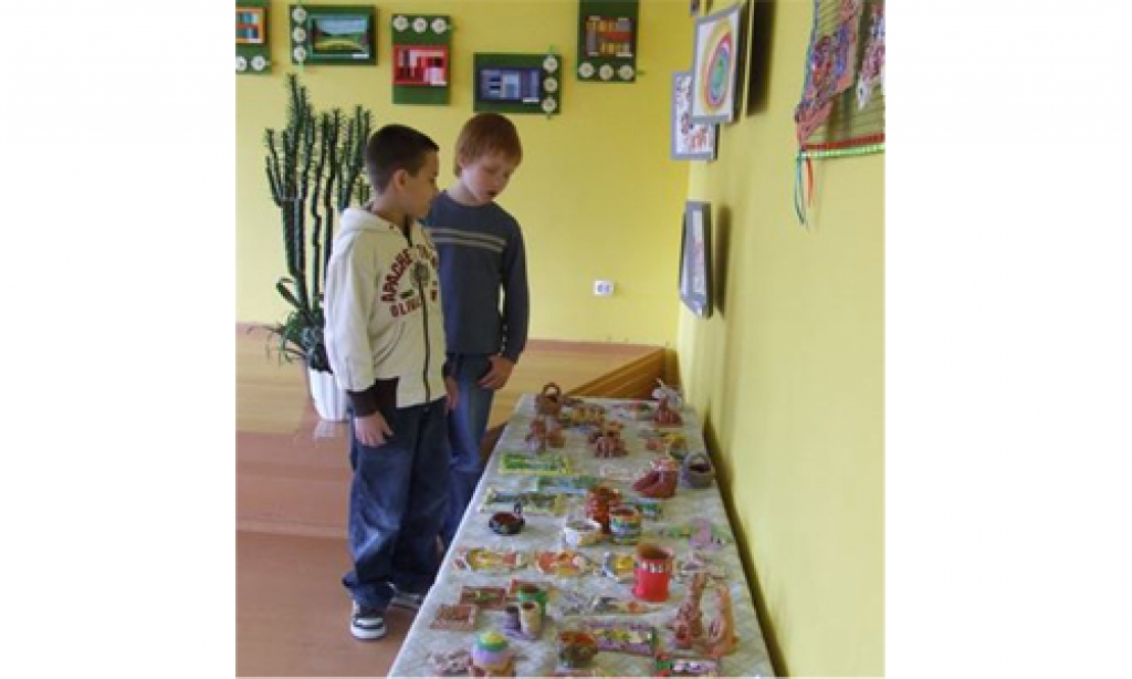 Padarīts daudz. Izstādē izliktie darbi ir Bērnu un jauniešu centra audzēkņu visa gada veikums.