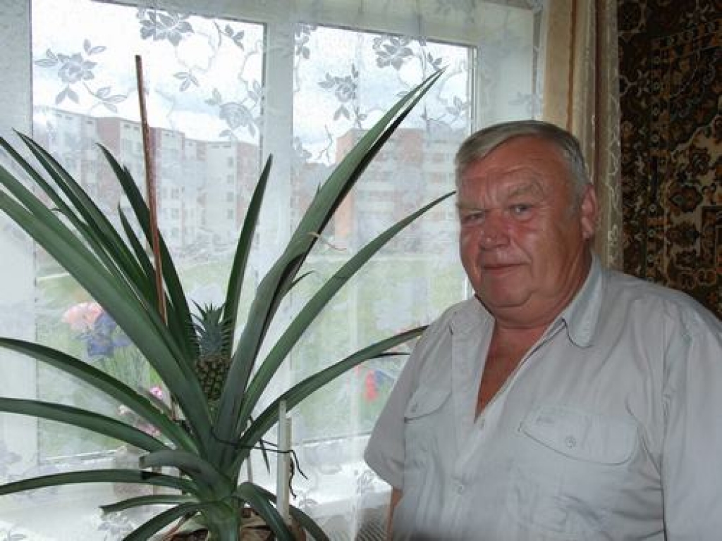 Tropu augs uz palodzes. Igors Gordijenko ar savu lepnumu. 