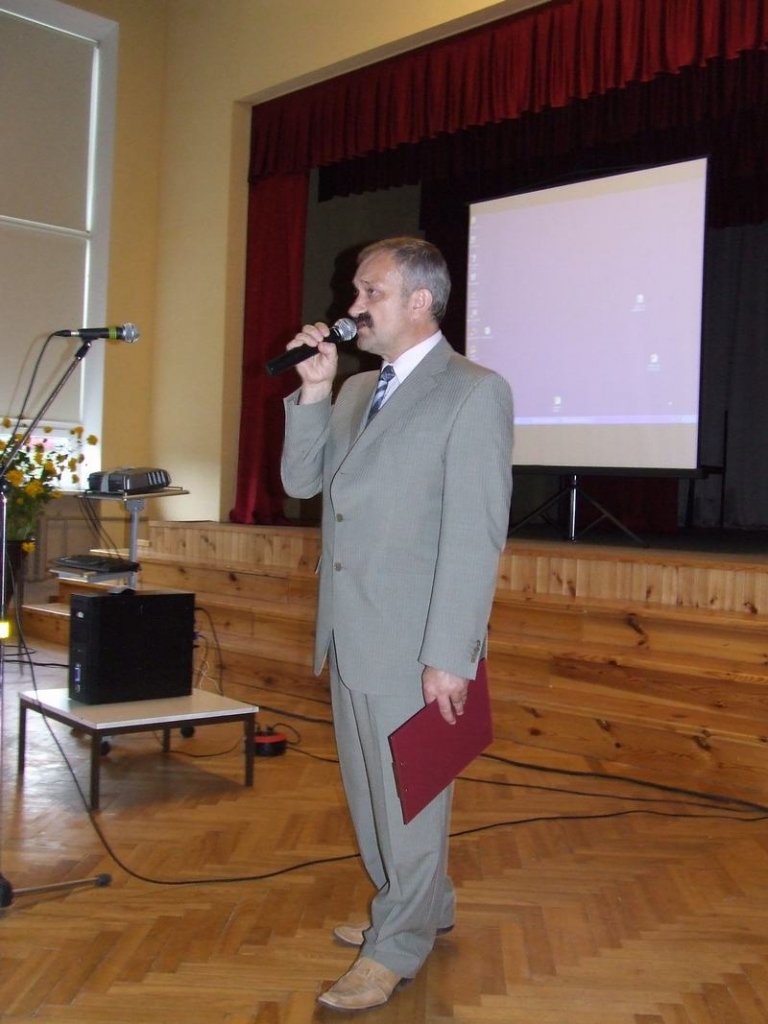 Aizkraukles novada ģimnāzijas direktors Aldis Labinskis.