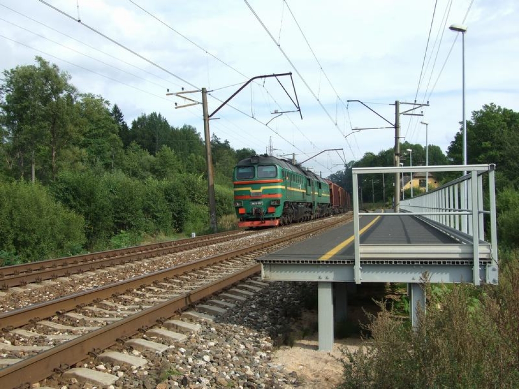 Pasažieru ērtībām. Stacijā “Dendrārijs” ir izveidots paaugstinātais perons. 