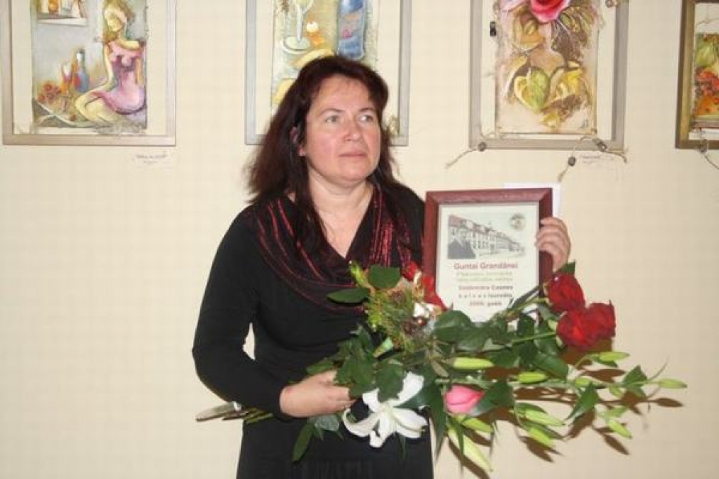 Negaidīti. Balvas ieguvēja Gunta Grandāne par šo atzinību bija saviļņota.