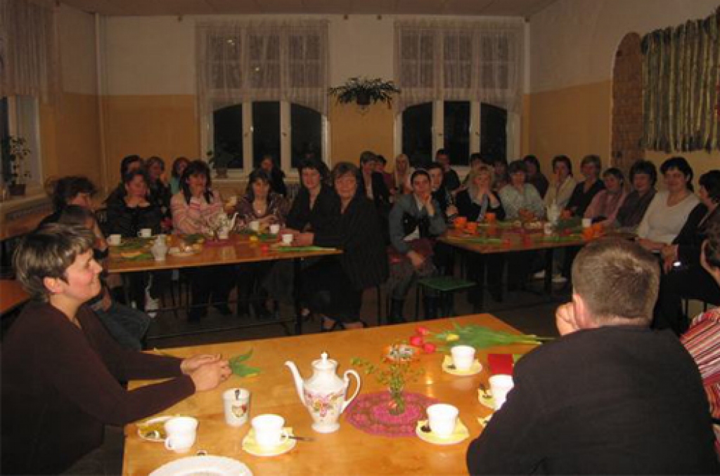 TIKŠANĀS vecāku klubiņā “Kamolītis” Daudzeses pamatskolā. 