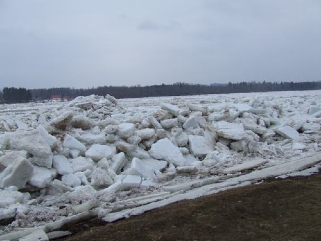 Šorīt, 6. aprīlī, situācija Daugavā pie Pļaviņām ir saspringta. Ap pulksten vieniem naktī ledus krāvuma galvgalis no Aiviekstes grīvas pavirzījās līdz Pasta ielai. Šobrīd Gostiņos strauji ceļas ūdens līmenis, bet atbildīgie dienesti gaida...
Autors: Sandra Pumpure