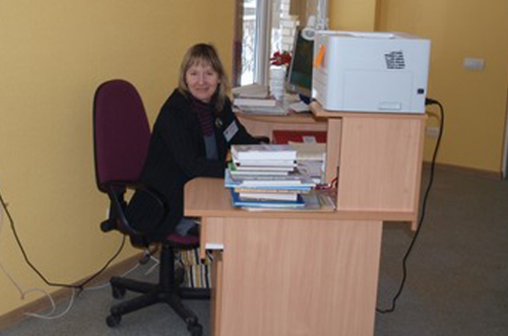 Prieks strādāt. Par izremontēto telpu gandarīta Taurkalnes bibliotēkas vadītāja Brigita Čebatarova. 