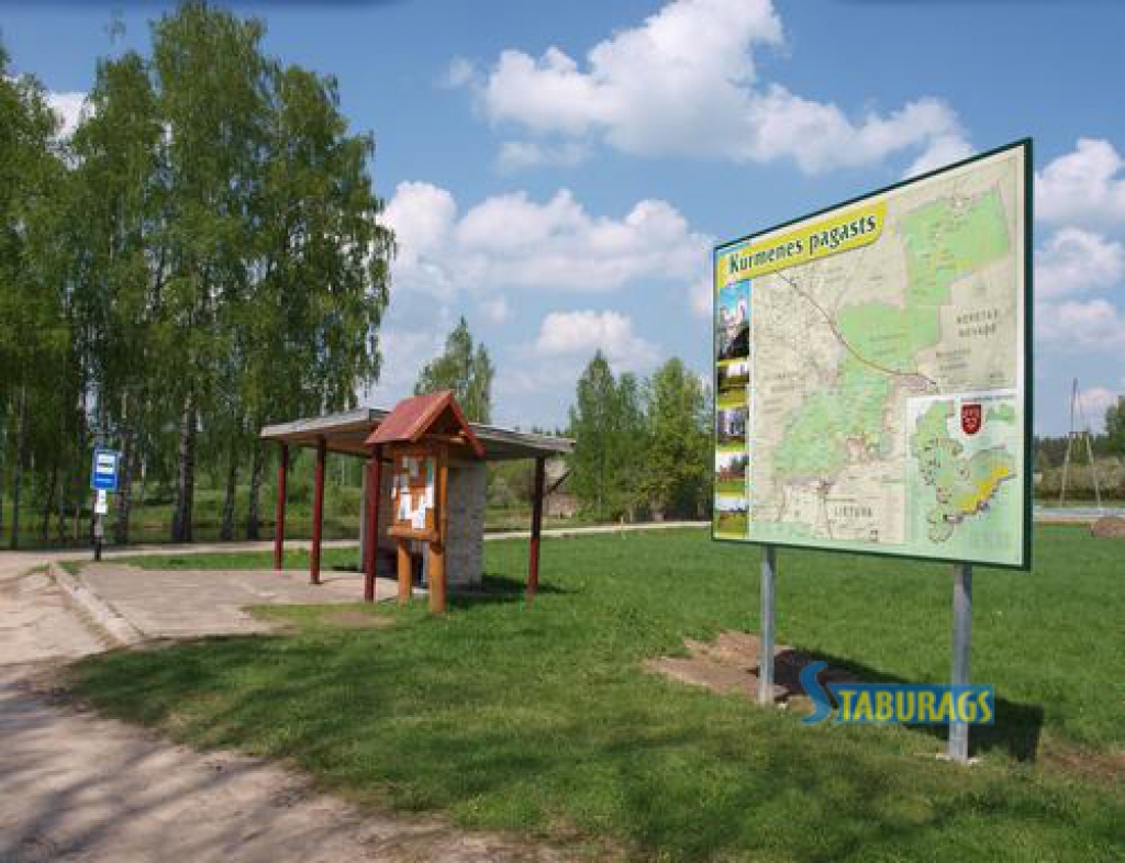 KARTE PALĪDZĒS. Kurmenē tūristiem vairs nebūs jāmaldās. 