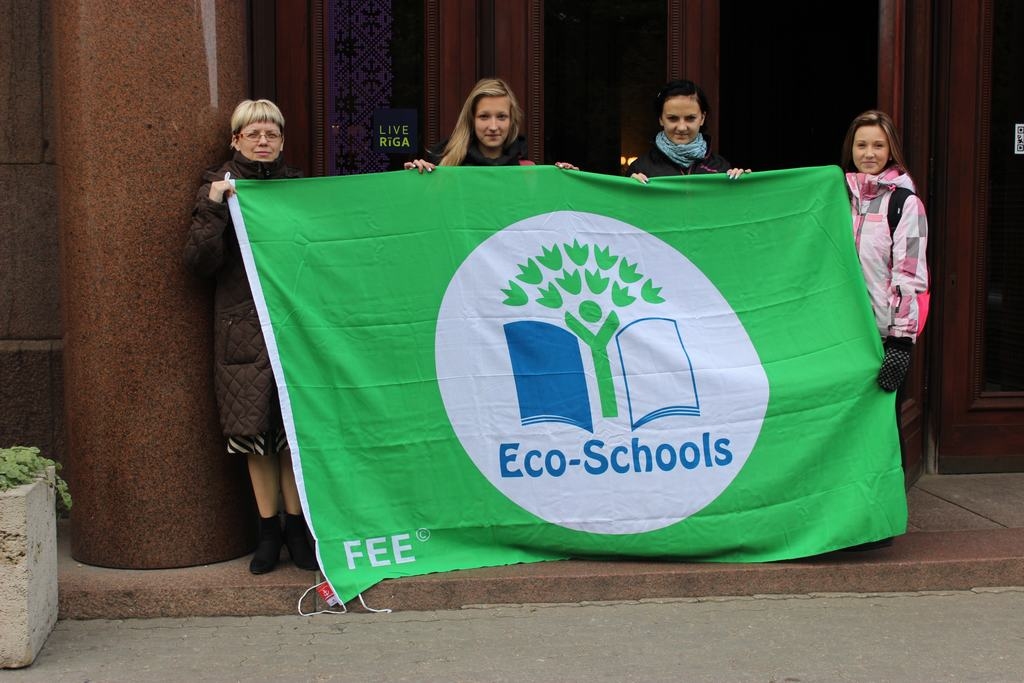 Pie Pļaviņu novada ģimnāzijas (PNĢ) jau drīzumā plīvos Zaļais karogs.
Autors: no PNĢ arhīva