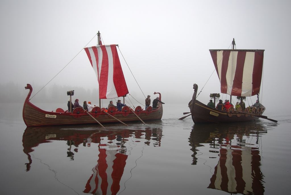 VĒL KOPĀ. Daugavas ūdeņos “Lāčplēsis” un “Namejs”.
Autors: Arvīds Apfelbaums