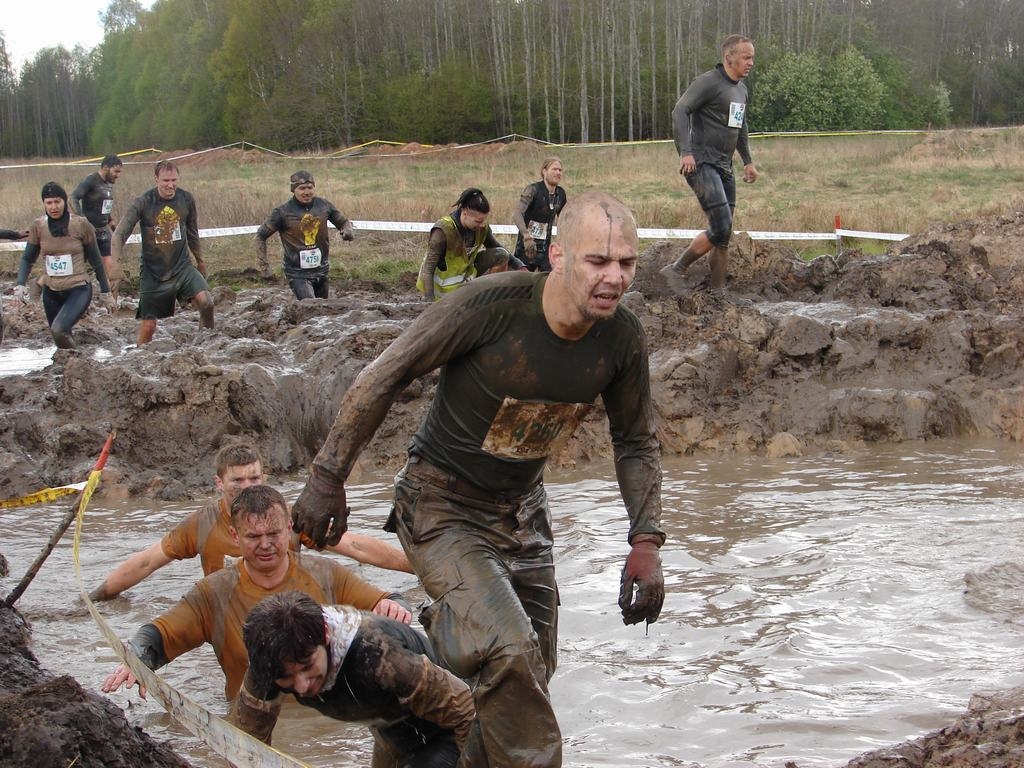 “Stipro skrējiena” mirklis. Priekšplānā — Kristaps Bite. 

Autors: no Kristapa albuma