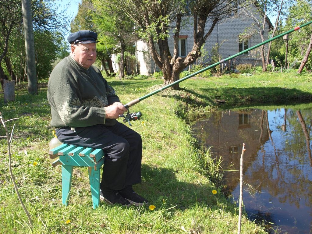 PIEREDZĒJIS. Daudzesietis Leons Upītis makšķerē jau vairāk nekā 70 gadu.
Autors: Indulis Burka
