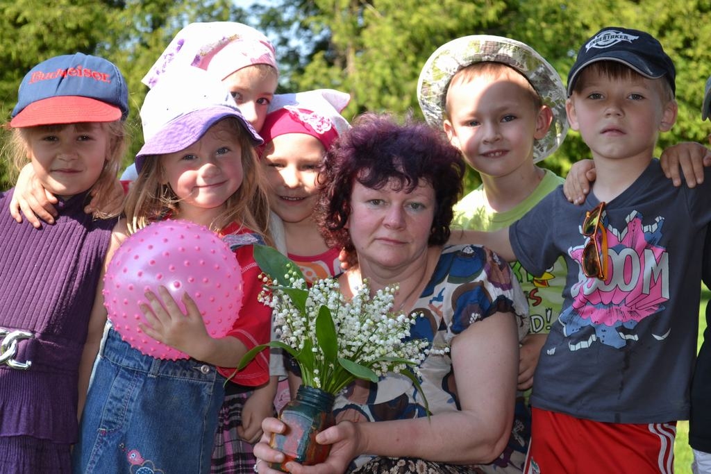 “Čiekuriņa” mīļā skolotāja. Daiga līdz šim pusi no saviem gadiem pavadījusi starp bērniem.
Autors: Imants Kaziļuns
