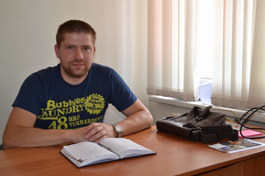 Jaunā amatā. Skrīveru novada pašvaldības policijas inspektors Jānis Kokins.

Autors: Imants Kaziļuns