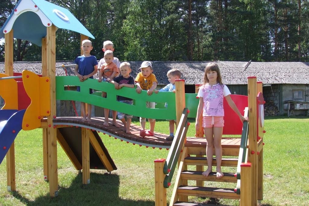 BĒRNU PRIEKAM. Rīterieši jaunajā laukumā.	
Autors: Iveta Dūma