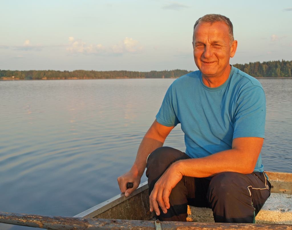 SAMU PAZINĒJS. Koknesietis Andris Igaunis samus ar kvoku pievilina jau vairāk nekā 20 gadu. 
Autors: Indulis Burka