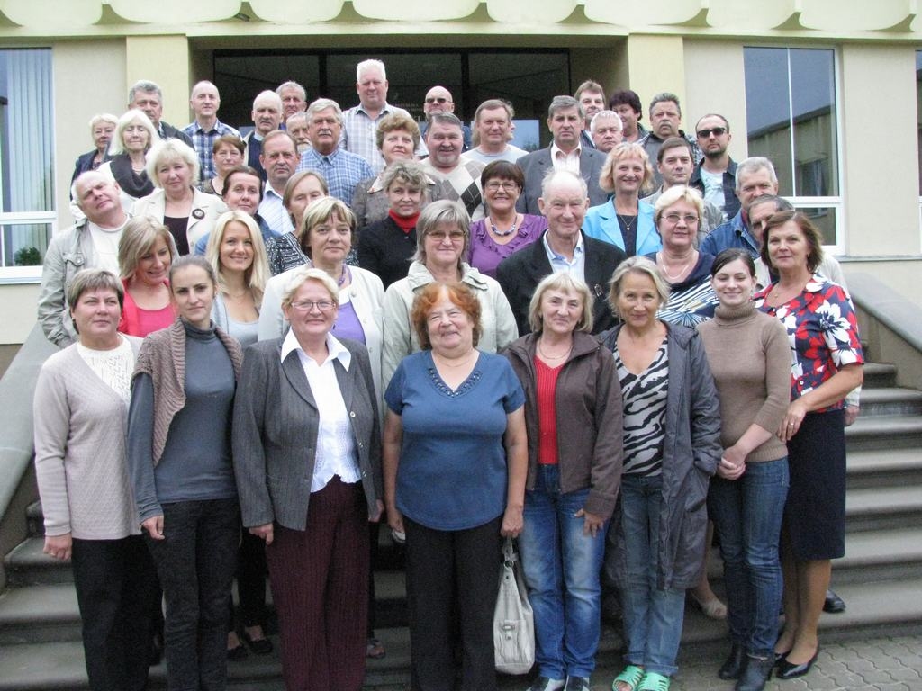 KOPBILDE. Aizkraukles profesionālās vidusskolas kolektīvs.
Autors: no skolas arhīva