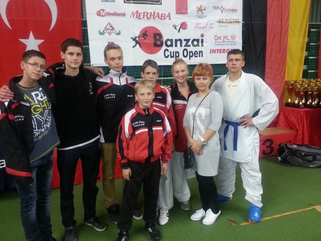 Sudraba godalgu savā vecuma kategorijā izcīnīja Edgars Laganovskis (trešais no kreisās).                                                    
Autors: no no personīgā albuma