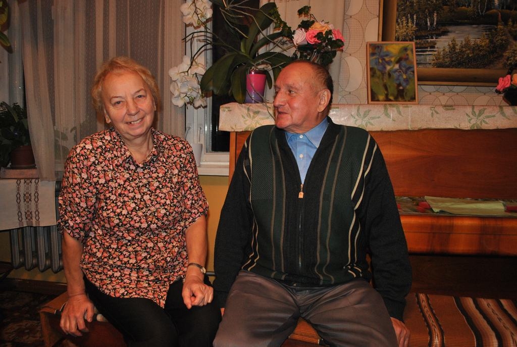 VEIKSMĪGĀ LOZE viens otram ir Vija un Jānis. 
Autors: Līga Patmalniece