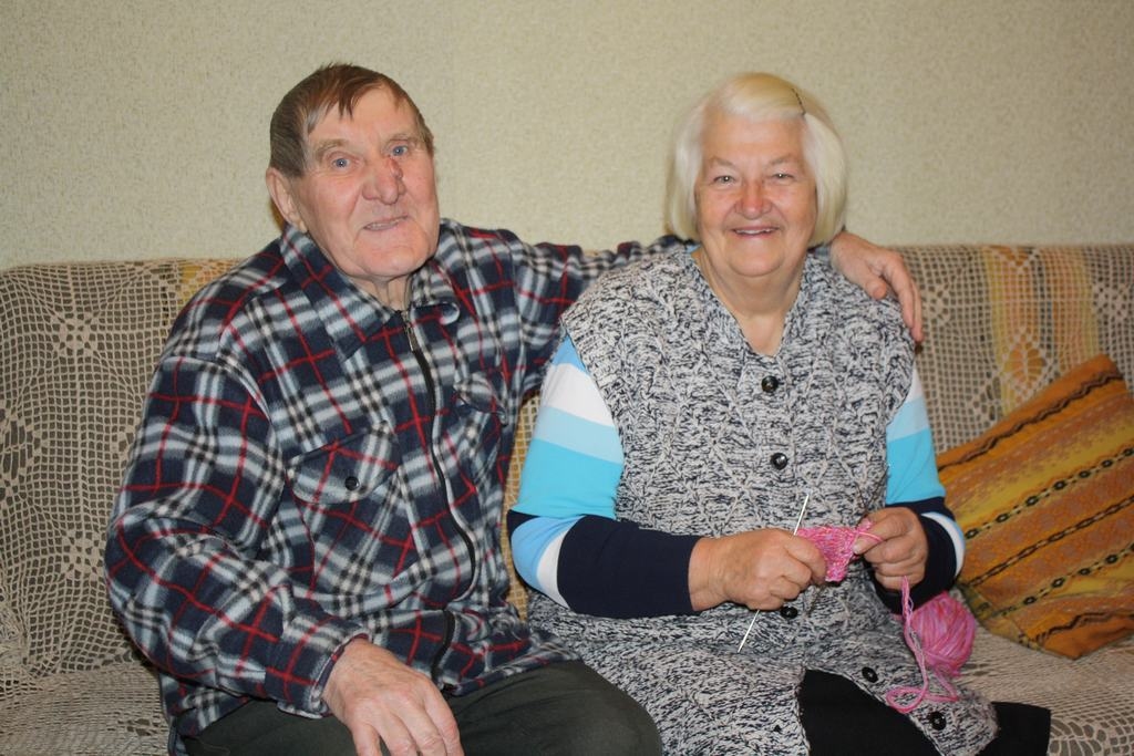 GATAVOJAS SVĒTKIEM. Glaudiņu pāris — Anastasija un Pēteris — kopā ir jau pusgadsimtu. 
Autors: Sandra Pumpure