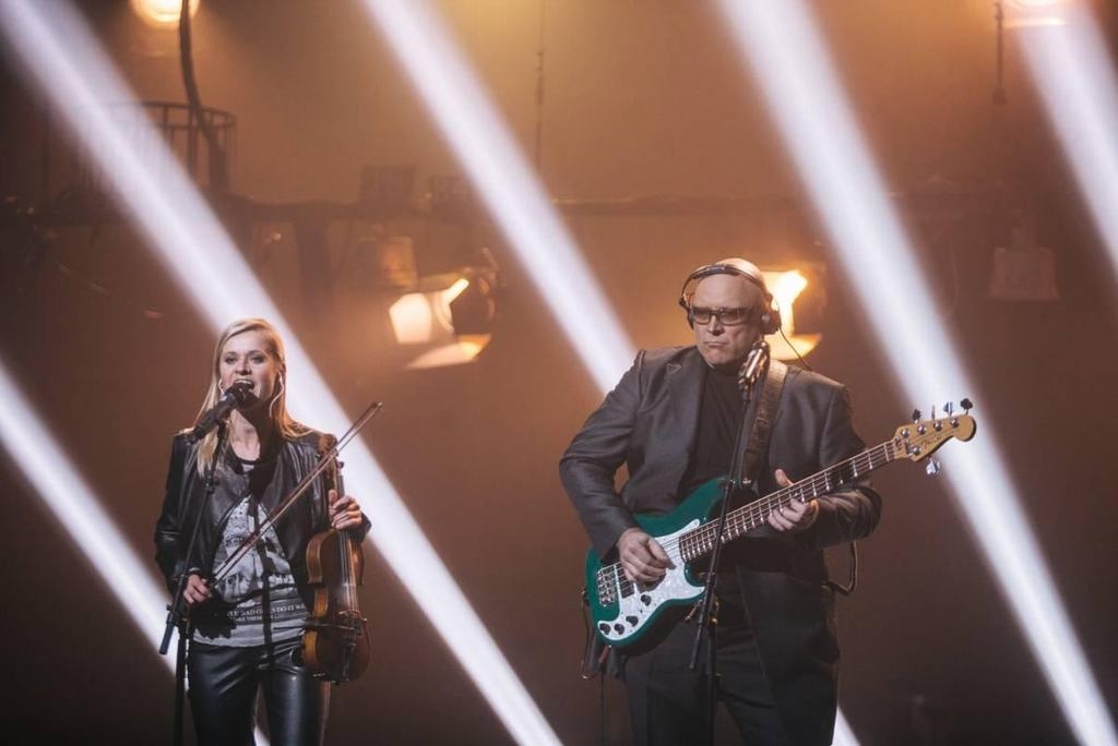 Lai veicas! “ElektroFolk” “Supernova” atlasē. Attēlā — Iveta un Ainārs Majors.                                                                               
Autors:  publicitātes 