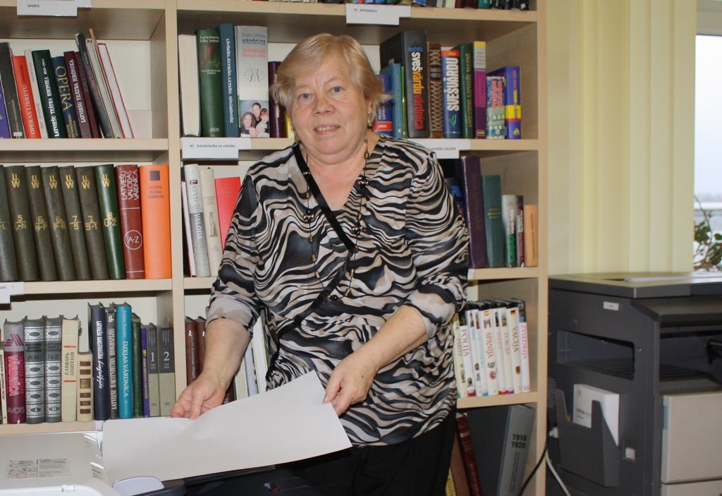 JAUNAS IESPĒJAS — atzīst Pļaviņu novada bibliotēkas vadītāja Ināra Osīte. 
Autors: Sandra Pumpure