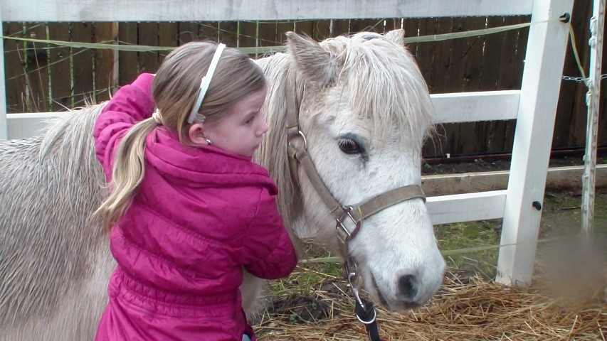 Atvadoties no Vinnija Pūka. Kaimiņu iebildumu dēļ bērniem bija jāatvadās no saviem zirgiem.

Autors: no ģimenes arhīva