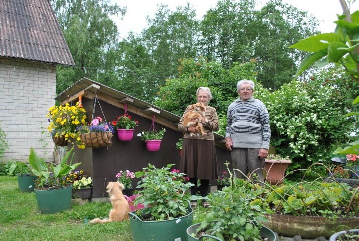 BEZ DARBA NEVAR. Velta un Antons Kraukļi viens otram ir lielākais atbalsts. 
Autors: Sandra Pumpure