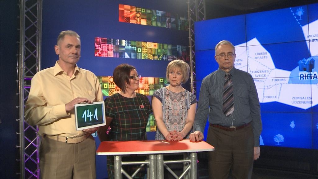 Arvīds Vītols (no kreisās), Inese Mireka,  Inga Ziediņa un Uldis Apsalons.
Autors: LTV1