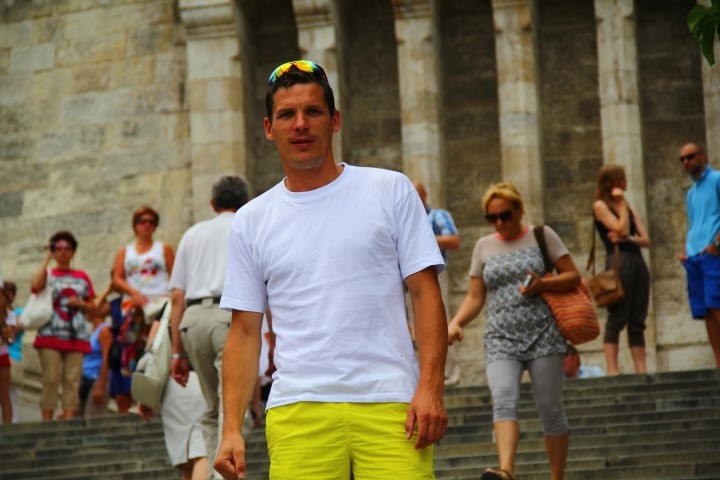 Ungārijā. Mairis Dzenis pagājušajā gadā Ungārijas galvaspilsētā Budapeštā. 	
Autors: no personīgā albuma