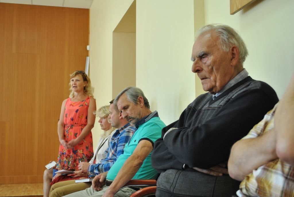 Jaunjelgavas domes sēdē savu viedokli aizstāvēja iedzīvotāji.
Autors: Guna Skaistkalne