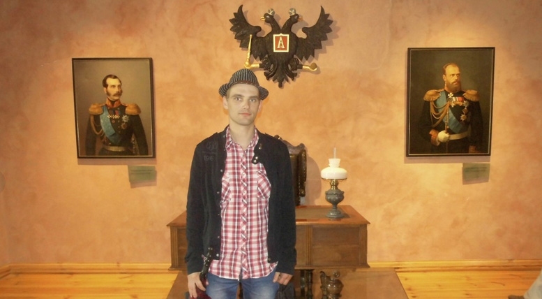 Ceļotājs Sprīdītis. Aizkrauklietis Oskars Jansons nākamnedēļ atzīmēs savu 33. dzimšanas dienu.                                     
Autors: no personīgā albuma