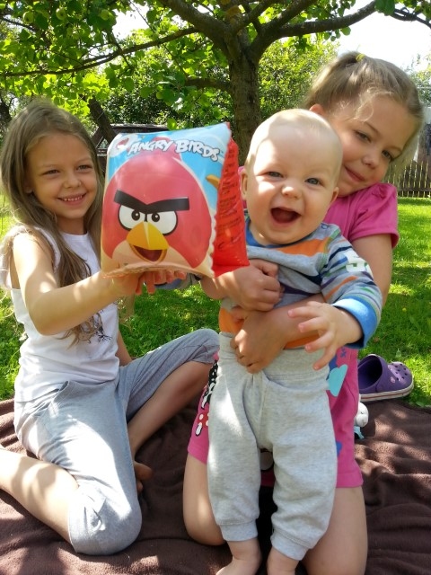 TRĪS — Katrīna, Madara un Miķelis Kondrāti.

Autors: no ģimenes albuma