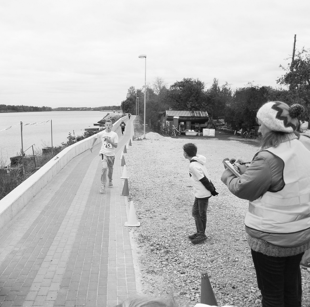 VĒSAIS LAIKS NETRAUCĒ. Finišē Mārtiņš Zeps.