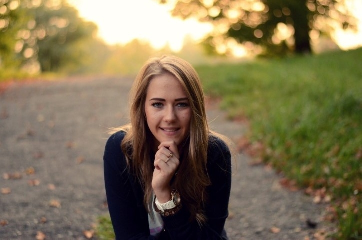 “TĀDAS MAN IR TĀS SAVAS BILDES,” par saviem portretiem saka Beāte Beatrise Tukre. 

Autors: no personīgā arhīva