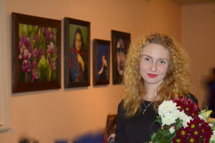 Atgriezusies dzimtajā Aizkrauklē. Skolotāja un studente Laura Kundziņa.
Autors: Imants Kaziļuns