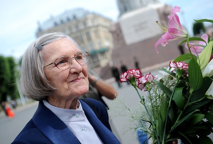 LIDIJA DOROŅINA- LASMANE visu mūžu saglabājusi ticību savai valstij Latvijai.
Autors: no www.kasjauns.lv