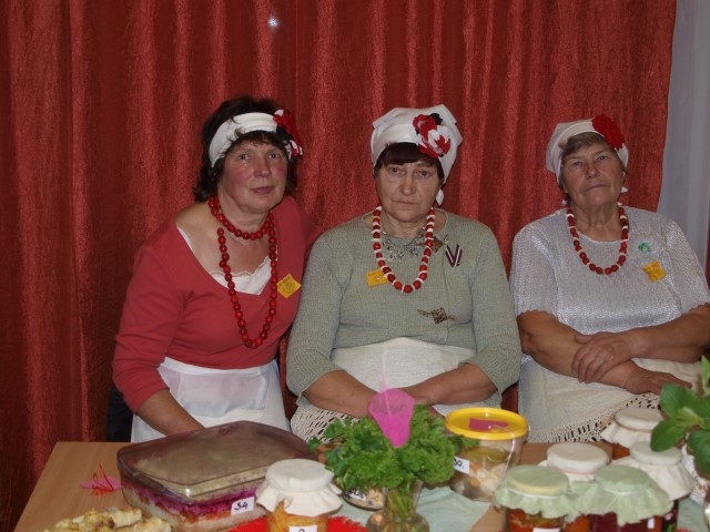 “RUDENS OGAS” no Aiviekstes pagasta senioru biedrības“Ābeļziedi” bija īpaši padomājušas par komandas noformējumu. 
Autors: Irēna Spūles-Vilcāne