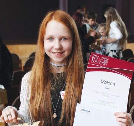 AGATES ALBEKEITES veidotās vides izziņas spēles var spēlēt ikviens interesents. Par spēli “Green a Trip” meitene balvā ieguva arī iespēju ar prāmi ceļot uz Stokholmu.                                    
Autors: no “Staburaga” arhīva