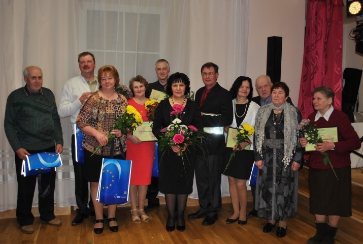 DARBS DARA DARĪTĀJU. Vietalvas pagastā čaklu saimnieku netrūkst. 
