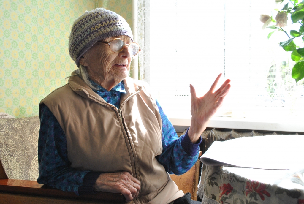 Zelma Ciska. Pirms 99 gadiem dzimusi Litenē, bet viņas mūžs aizritējis Mazzalvē.  	
Autors: Imants Kaziļuns