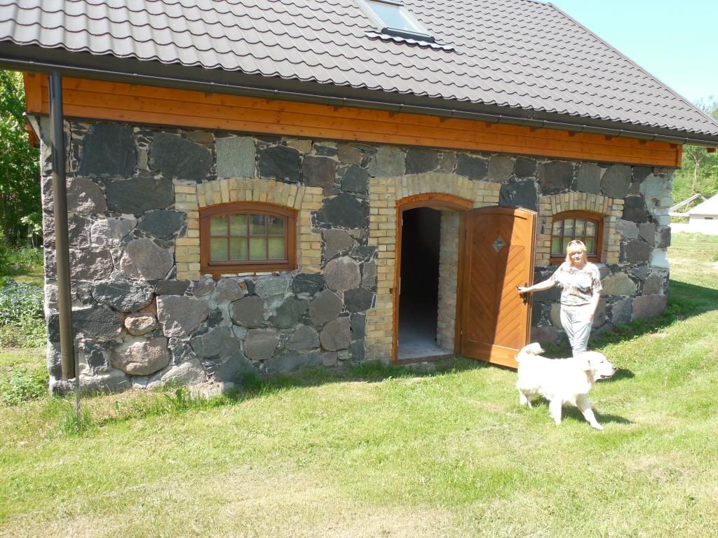 Sākot saimniekot laukos, Inguna Zariņa pamazām atjauno arī dzimtas mājas.
Autors: Sandra Pumpure