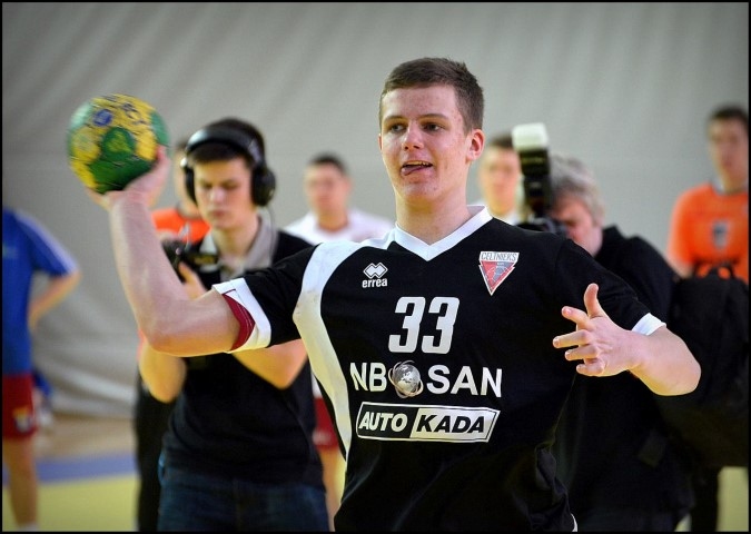 Skrīverietis Toms Lielais oficiāli  vienu gadu pievienojies Vācijas Bundeslīgas kluba “Flensburg Handevitt” sistēmai.
Autors: no personīgā albuma 