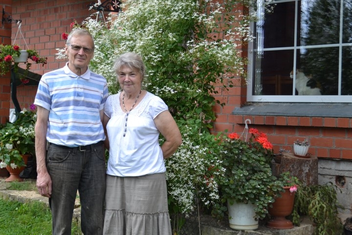 Aktīvi un darbīgi — Aina Lija un Andrejs Jēkabsoni. 
Autors: Līga Patmalniece