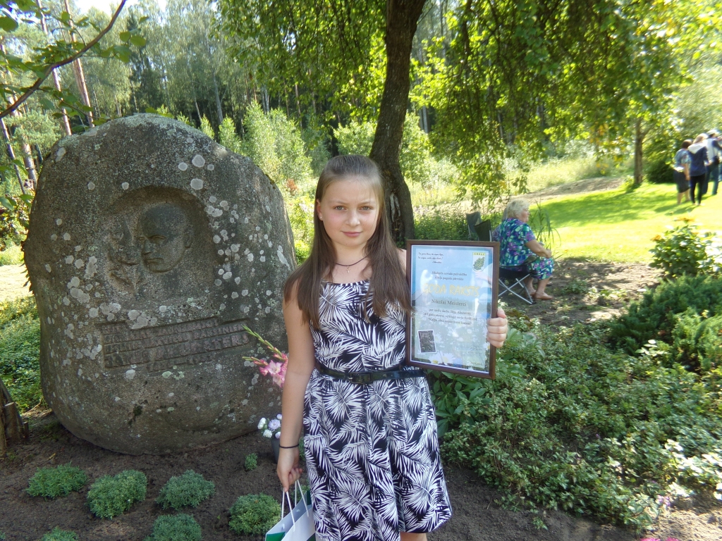 Nikolai Meisterei eseju konkursā izcils vērtējums.