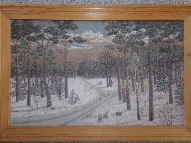 UNIKĀLĀS akmens putekļu gleznas, ko radījis Staņislavs Petraška.
Autors: Eva Skalbe 