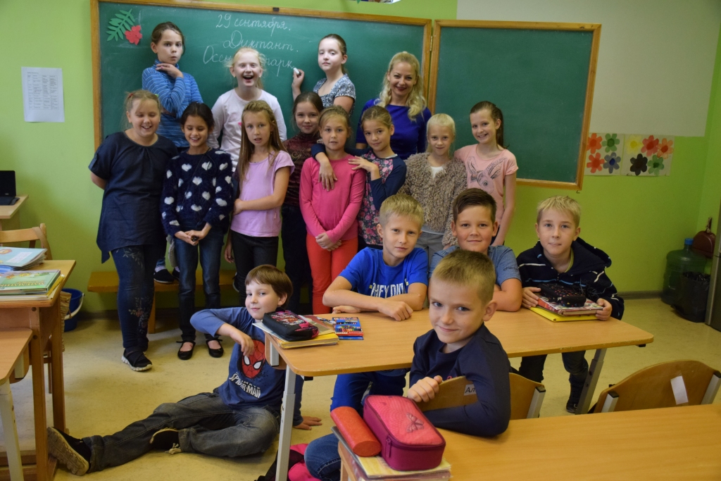 Otrā mamma. Natālija Lapuha un viņas 3. klase.
Autors: Imants Kaziļuns