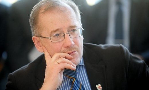 Jaunjelgavas novada domes priekšsēdētājs Guntis Libeks.